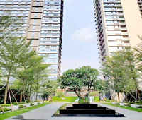 塘廈小產權房價格-伴山水岸城15棟花園小區房